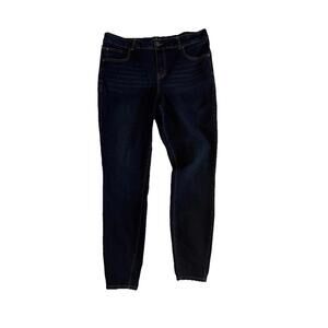 Maurice’s Jeans Dark Blue 18W Long 38x32 EverFlex High Rise Stretch